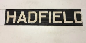 Manchester Leinen Bus Rollo 1971 (28") Hadfield - Bild 1 von 2