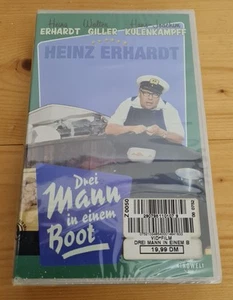 Drei Mann in einem Boot VHS ☆NEU☆ Heinz Erhardt (1961) Videokassette - Bild 1 von 4