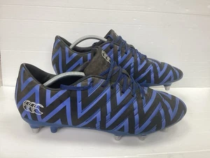 Canterbury Phoenix 2.0 Rugbyschuhe weicher Boden Größe 13 blau/schwarz sehr guter Zustand - Bild 1 von 10