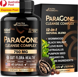 Wormwood | Black Walnut | Clove | Astragalus - Paragone for Cleanse, Detox, Inte - Picture 1 of 12