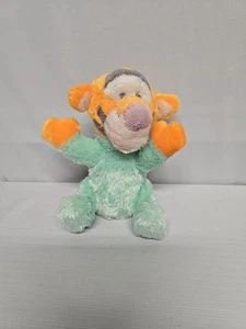PLUSH DOLL FIGURE WINNIE THE POOH DISNEY BABY TIGGER RATTLE NURSERY SECURITY TOY - Picture 1 of 1