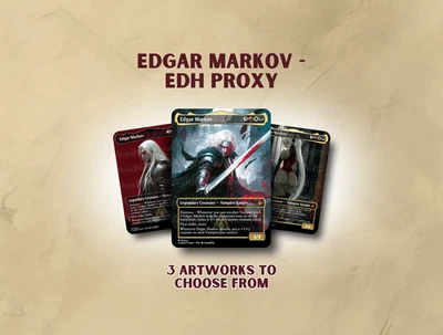 Edgar Markov - Custom Magic: The Gathering Card - Image 1 of 4