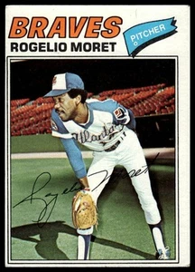 1977 Topps #292 Rogelio Moret Atlanta Braves Baseballkarte - Bild 1 von 2