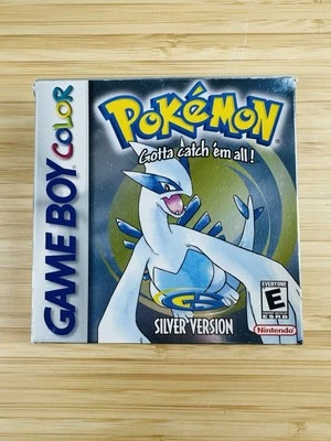 POKEMON PLATA Versión Nintendo Game Boy Color GBC Original 2000 Coleccionista *CAJA* Foto 1 de 4