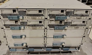 Cisco N20-C6508 UCS Blade Server Chassis | 8x 600GB HDD | 4x B200 M3 Blades | - Picture 1 of 5