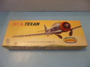 AURORA  AT-6 TEXAN - EMPTY BOX - DECALS - INSTRUCTIONS - Picture 1 of 3