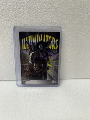 💥2025 Fleer Brilliants Superman Illuminators   Card I-2 Lobo - Image 1 of 3