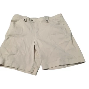 Lee Platinum Label Damen Shorts Khaki Shorts Größe 16 M Baumwollmischung Premium Fit - Bild 1 von 12