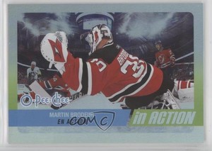 2010-11 O-Pee-Chee In Action Martin Brodeur #IA-38 HOF