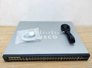 Cisco SG350X-48MP-K9 48x 10/100/1000 ports 4x 10G ports Ethernet Managed Switch - Bild 1 von 1