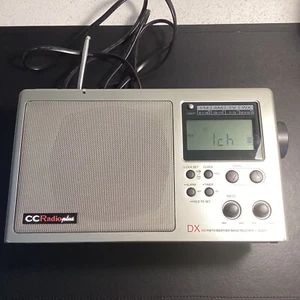 CC Radio Plus DX   AM FM TV Weather Band Receiver With Power Cord Tested - Picture 1 of 11