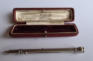 Lápiz propulsor y bolígrafo de tinta S Mordan - Estuche - Imagen 1 de 23