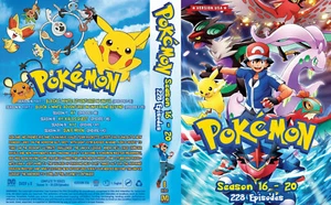 POKEMON (SEASON16 - 20) USA VERSION DVD (VOL1-228End) ALL REGION ENGLISH VERSION - Picture 1 of 2