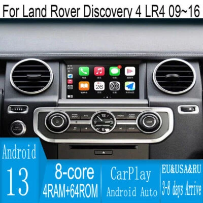 Coche de navegación Android de 7" GPS estilo Tesla para Land Rover Discovery 4 LR4 09~16 Foto 1 de 4