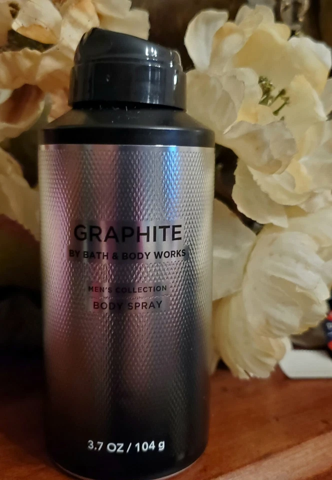 X3 Graphite for Men Deodorizing Spray Aftershave 3-in-1 Wash Bath & Body Works