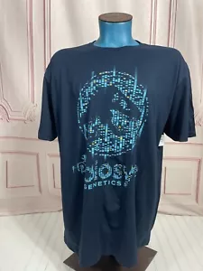 Universal Studios Jurassic World Biosyn Genetics T-Rex Adult T-Shirt 2XL - Picture 1 of 12