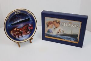 Vintage VHS Titanic Collector's Edition Set Photo Book + Bradford Exchange Plate