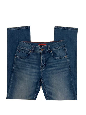 Tommy Hilfiger Slim Straight Jeans Blue Stretch Boys Size 14 28x28 EUC👖 - Image 1 of 4