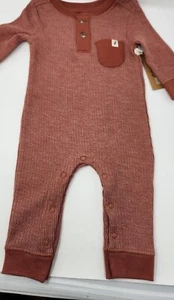 Easy-peasy burnt orange one piece boy ribbed 6-9 months - Picture 1 of 3