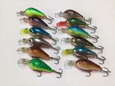 12 Rare Rapala Fat Rap RFR-5 Finland/Ireland Fishing Lure Tackle Find