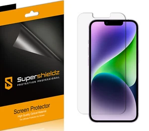 6X Supershieldz Anti Glare (Matte) Screen Protector for iPhone 16e/ 14 (6.1") - Picture 1 of 2
