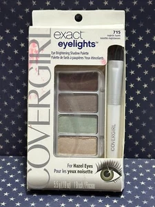 1 Covergirl Exact Eyelights Eye Brightening Shadow Palette 715 Majestic Hazels - Picture 1 of 2