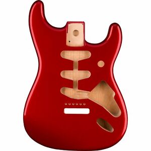 Véritable corps en aulne Fender Classic Series 60 années 60 Stratocaster, bonbon rouge pomme