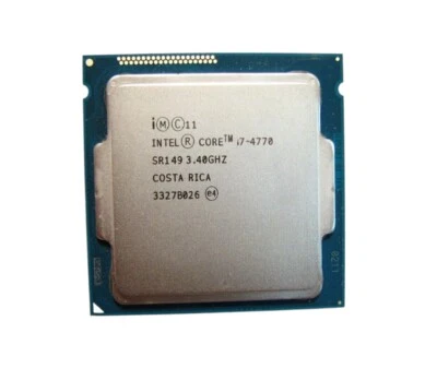 Intel Core i7-4770 3.4GHz 3.9Ghz 8MB LGA1150 SR149 CPU Processor - Image 1 of 2