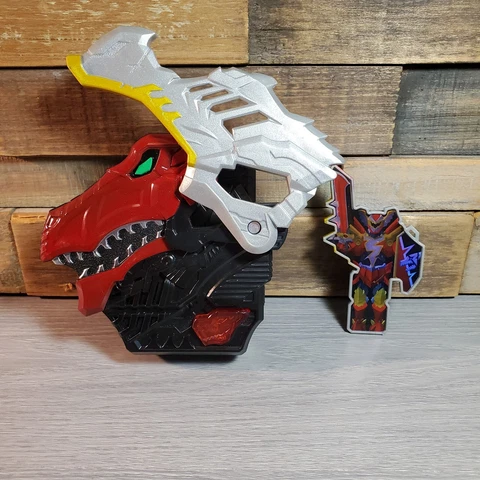 Power Rangers Dino Fury Morpher Hasbro 2021 Wrist Toy Lights Sounds See Video Cover