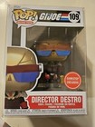 GI Joe Director Destro Funko Pop #109 Gamestop Exclusive