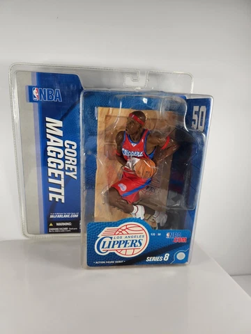 Cory Maggette Los Angeles Clippers McFarlane Figure Red Jersey #50 Cover