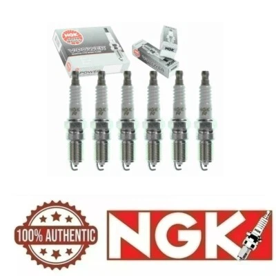 Vela de ignição NGK "V-POWER" (conjunto de 6) para 2006-2009 Ford Fusion 3.0L V6 - Imagem 1 de 2