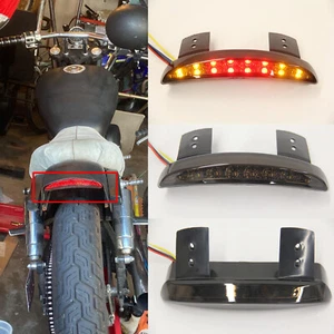 Motorcycle LED Turn Signal Brake Tail Lights For Harley Softail Slim FLS Dyna - Picture 1 of 10