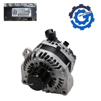 OEM GM Alternator For 2020-2022 GMC Sierra Chevy Silverado 2500 3500 HD 85563635 - Image 1 of 4