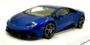 Autoart 1/18 Scale Diecast 79212 - Lamborghini Huracan Evo - Blue Nethuns - Picture 1 of 5