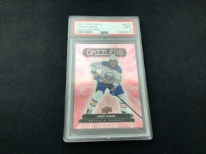 2022-23 Upper Deck Dazzler Pink Owen Power #DZ50  PSA 9 - Picture 1 of 3