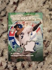2003 Topps Record Breakers Relics #AR Alex Rodriguez Jersey