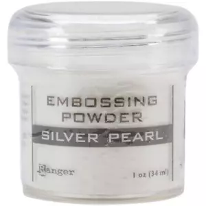 Ranger 359870 Embossing Powder, Silver Pearl - Picture 1 of 1