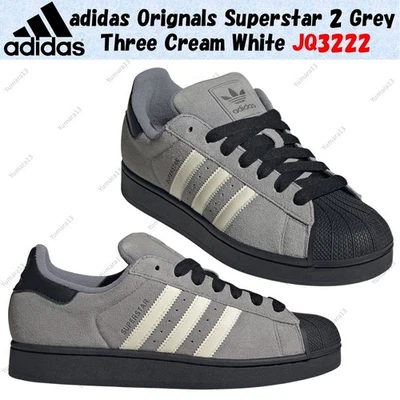 adidas Orignals Superstar 2 Grey Three Cream White JQ3222 Men's Size - Image 1 of 4