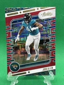 JOSH ALLEN /499 2024 PANINI ABSOLUTE JAGUARS RED SQUARES - Bild 1 von 11