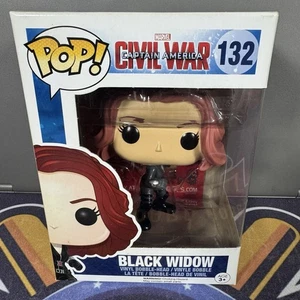 RAR/GEWÖLBT - Funko Pop! Vinyl: Marvel - Black Widow #132 - Bild 1 von 6