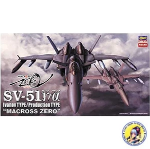 Hasegawa Macross Zero SV-51γ Ivanov Type α Mass Production 1/72 Scale Model Kit - Picture 1 of 1