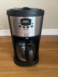Cooks Essentials 12-Cup Programmable Digital Drip Coffee Maker Model CM4158T - Picture 1 of 7