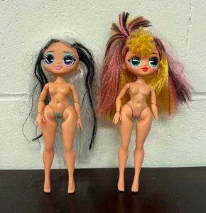 Lote de 2 muñecas MGA 2019 LOL Surprise OMG 9" - Groovy Babe & Pop B.B. - Imagen 1 de 6