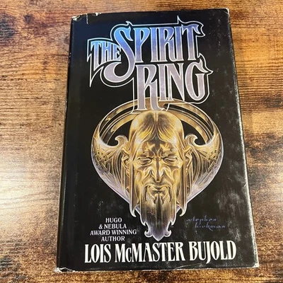 SIGNED The Spirit Ring by Lois McMaster Bujold Hardcover Fantasy Novel Foto 1 de 4