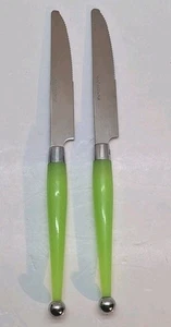 Cuchillos retro 395 UV reactivos 2 vástago de plástico China cubiertos de acero inoxidable  - Imagen 1 de 6