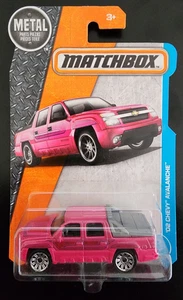 Matchbox 2017 Mainline 02 Chevy Avalanche Diecast Pink Truck MBX Adventure City - Bild 1 von 3