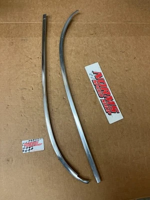 Mopar 1966 -70 B Body OEM Lower Windshield Chrome Trim Coronet Factory Parts USA - Image 1 of 4