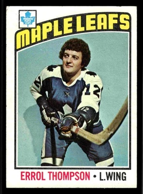 1976-77 Topps Errol Thompson #259 - Toronto Maple Leafs - Image 1 of 2