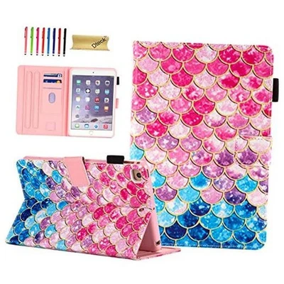  Funda para iPad mini (5ª/4ª Generación), iPad mini 3/2/1 Funda 5 Escala Sirena Foto 1 de 4